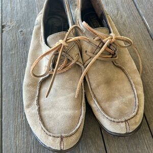 Men's Tan Suede Oxfords Derby’s from BORN